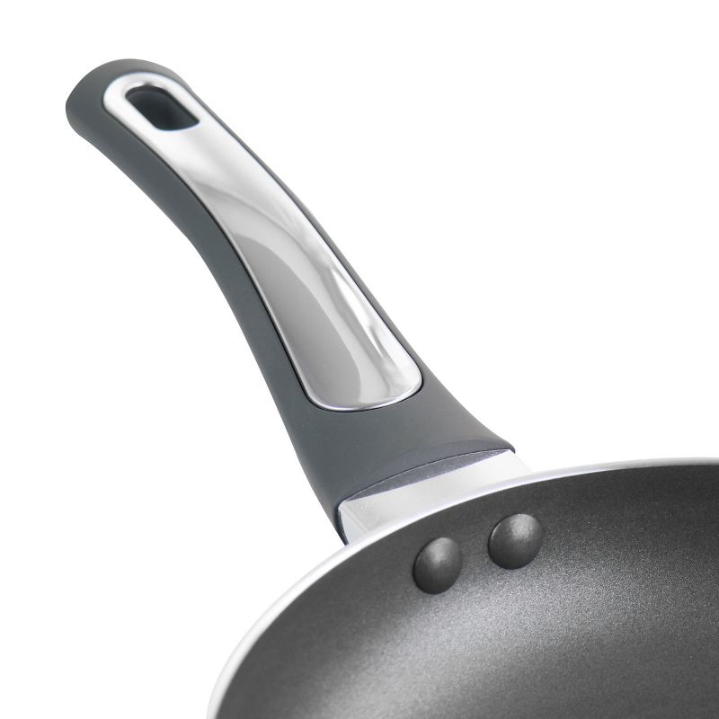 Oster 8 Inch Aluminum Frying Pan in Grey, 5 of 6