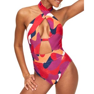 Adore Me Women's Brinlee One Piece Swimwear - 1 of 4