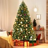Yaheetech 4.5Ft/6Ft/7.5Ft/9Ft/12Ft Pre-lit Spruce Artificial Christmas Tree with 150 Incandescent Warm White Lights - 2 of 4