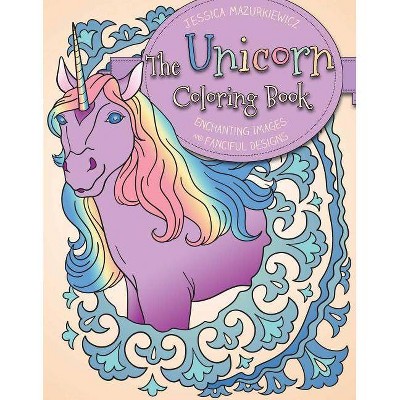 The Unicorn Coloring Book - (Paperback)