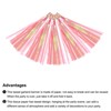 Unique Bargains Garland DIY Decoration Tassel Garland Banner 30 Pcs - 4 of 4