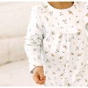 Girls' Floral Bib Jersey Romper - Petit Confection - 2 of 3