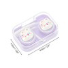 Unique Bargains Contact Lens Case Contact Lens Container Contact Lens Carrier 2.6"x1.65"x1.1" 1 Set - 3 of 4