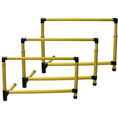 Sportime Adjust-A-Hurdles, 21 to 36 Inches, Set of 3