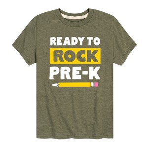 Boys' - Instant Message - Ready to Rock Pre-K Short Sleeve Graphic T-Shirt - 1 of 4