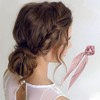 Unique Bargains Elegant Satin Hair Scrunchies 1 Pc - 2 of 4