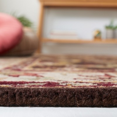 Heritage Brown and Beige Hand-Tufted Wool 6' x 9' Area Rug