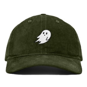 Dalix Ghost Corduroy Cotton Baseball Cap Adjustable Hat Mens - 1 of 4
