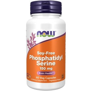 Soy-Free Phosphatidyl Serine 150 mg by Now Foods  -  60 VegCap - 1 of 2