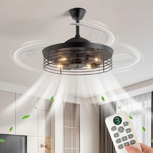 Cedar Hill 42 in. Retractable Blades Ceiling Fan (Filament Bulb Not Included) - 1 of 1