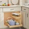 Under Sink Organizers , 2 Tier Pull Out Cabinet Organizer with Soft Close, Adjustable Multi-Purpose Under Sink Organizer - 4 of 4