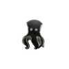 Black Bow Jewelry Sterling Silver and Enameled Octopus Bead Charm - 2 of 4