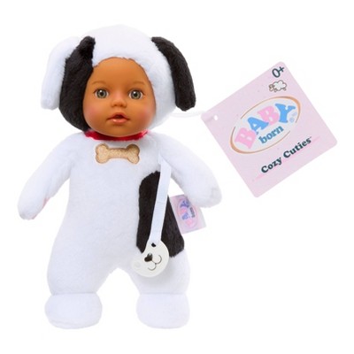 BABY Born Cozy Cuties Soft Baby Doll - Puppy, Gray Eyes