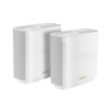 ASUS Zen WIFI Whole-Home Tri-Band Mesh Wi-Fi 6E System ET8 2PK 6600Mbps New 6GHz Band Ai Mesh Instant Guard White Manufacturer Refurbished - 4 of 4