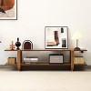 Itopfox Bamboo TV Stand for TVs up to 65", Accent Entertainment Center with Storage, Modern Media Console Table for Living Room, Bedroom - 3 of 4