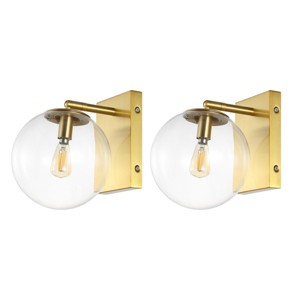 Seoul 8.5" Wall Sconce (Set of 2) - SCN4124 - Safavieh - 1 of 4