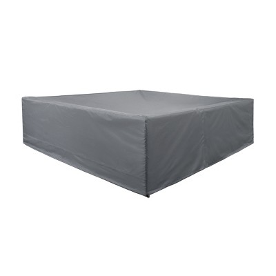 WestinTrends Outdoor Patio Water Resistant Conversation Set Cover (Large)