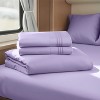 Nestl RV Queen Sheets, Super Soft 4PC Microfiber Sheet Set for Camper, Short Queen Sheets - 2 of 4