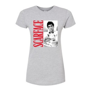 Women's - Scarface - Tony In Tuxedo Fitted Graphic T-Shirt - 1 of 2