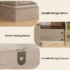 8 Drawer Dresser for Bedroom, Wide Wooden Chest of Drawers with Wide Top for Closet, Hallway, and Living Room Use - 3 of 4