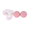 Unique Bargains Faux Pearl Heart Hair Clips Pink 5 Pcs - 4 of 4