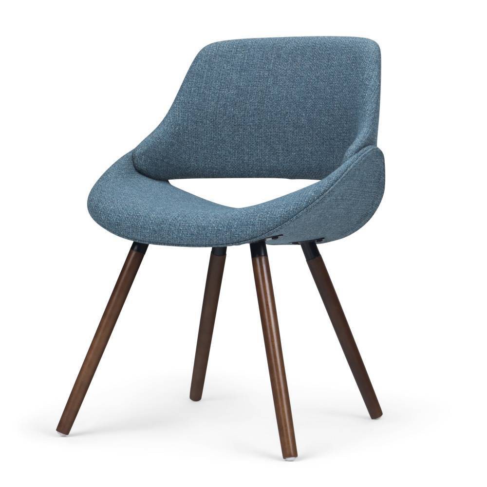 Photos - Chair Malone Bentwood Dining  Blue - WyndenHall: Mid-Century Modern, Curved