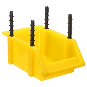 Unique Bargains Plastic Stackable Garage Closet Organization Shelf Bins - 1 of 4