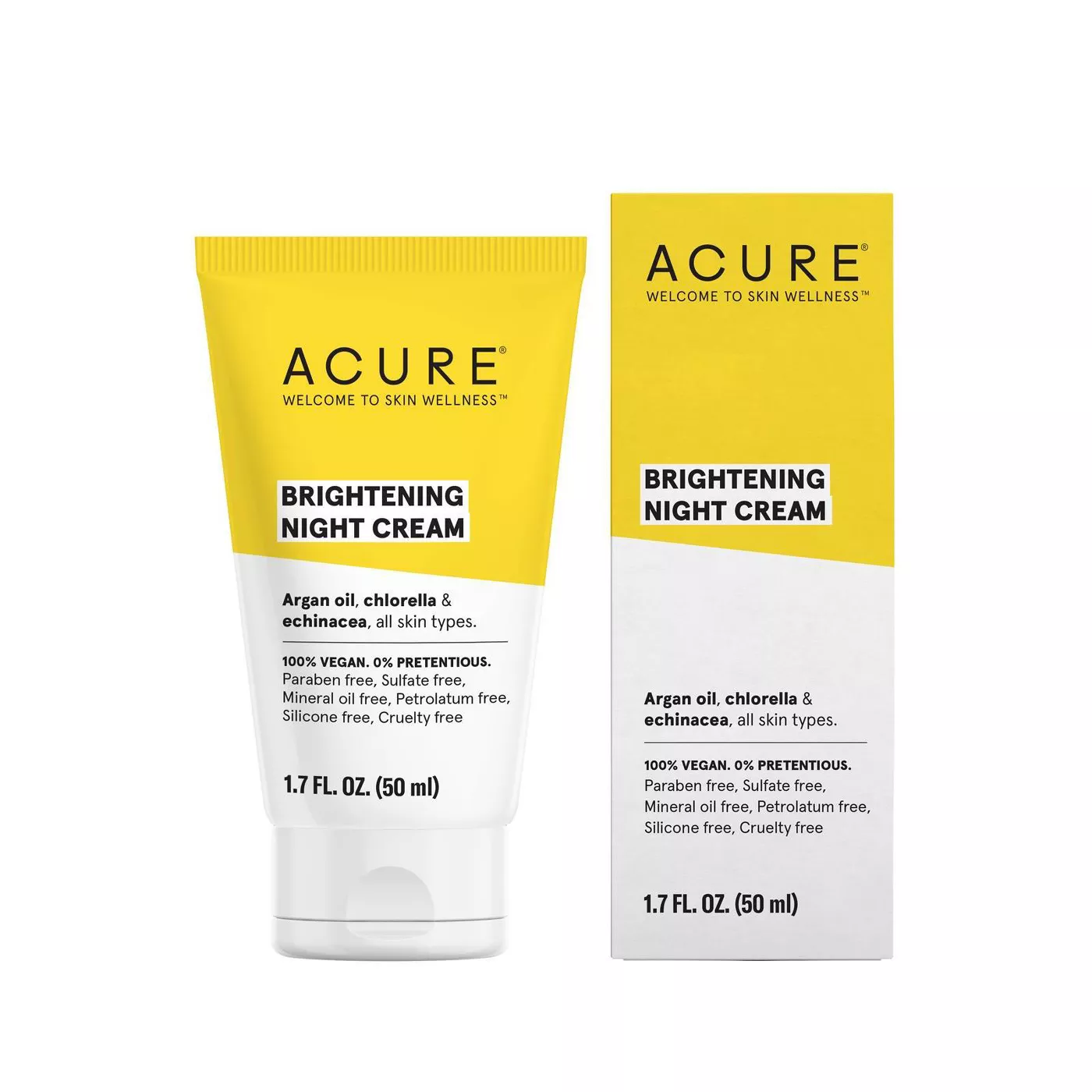 Acure Brightening Night Cream - 1.7 fl oz - image 1 of 3