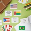 Blue Panda 205 Pieces Countries of the World Flag Flash Cards for Kids and Party Supplies Favors, 2.5 x 3.5 in - 3 of 4