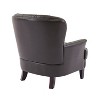 NicBex Modern Nailhead Trim Button-Tufted Accent Chairs for Living Room,Comfy Upholstered Lounge Chair with Curved Backrest - 4 of 4