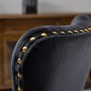 CAVINAS Ergonomic Office Chair, Tufted Button Home Office Chair with Golden Metal Base, Velvet Upholstered Adjustable Desk Chair Swivel Office Chair - 4 of 4