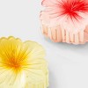 Girls' 2pk Hibiscus Claw Clips - art class™ - 3 of 3