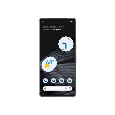 Google Pixel 7a 5g Unlocked (128gb) Smartphone - Charcoal : Target