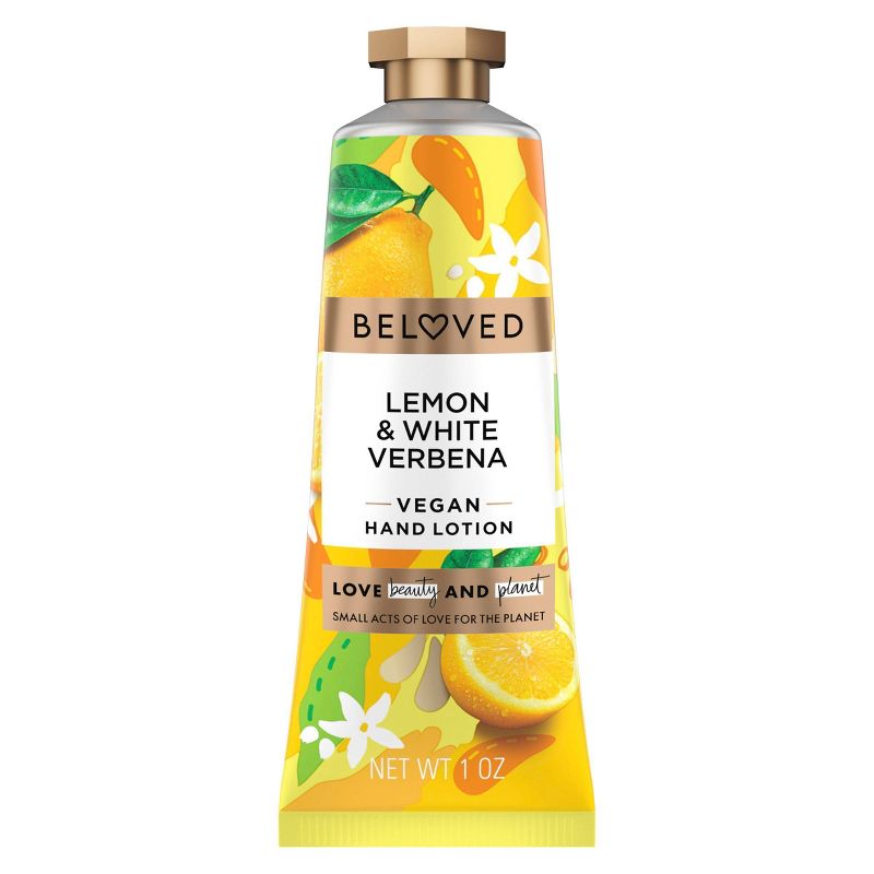 Beloved Lemon &#38; White Verbena Hand Lotion - 1oz, 3 of 8