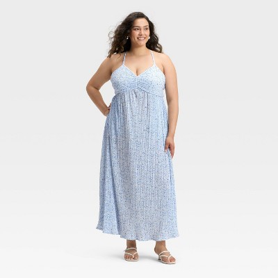 Women's Pleated Maxi Dress - A New Day™