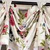 RLF Home Luxurious Modern Design Garden Pallet Victory Swag 3-Scoop Window Valance 50" x 25" - 4 of 4
