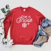 Simply Sage Market Women's Graphic Sweatshirt Let It Snow Snowflake - 3 of 4