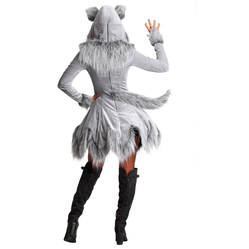 HalloweenCostumes.com Wolf Costume Women's, 2 of 5