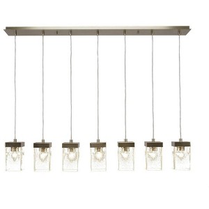 Toltec Lighting Nouvelle 7 - Light Chandelier in  New Aged Brass - 1 of 1