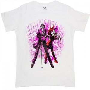 Adult Joker and Harley Quinn Laugh Retro T-Shirt - 1 of 2