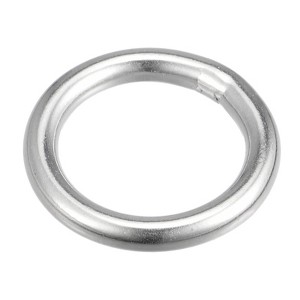 Unique Bargains Hanging Hardware 316 Stainless Steel Welded O-Ring - 1 of 4