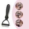 Unique Bargains Pets Grooming Supplies 6.69"x2.76" Gray 1 Pc - 2 of 4