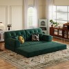 78.8" Modern Convertible Sofa Bed with Deep Seats and No-Assembly Design for Living Room -3irtyhousy - 3 of 4