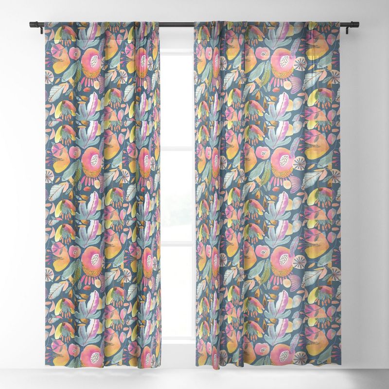 CayenaBlanca Color Magic Single Panel Sheer Window Curtain - Society6, 2 of 7
