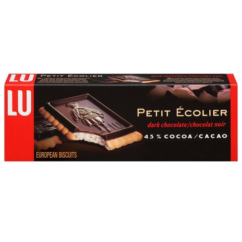 Lu Le Petit Ecolier Dark Chocolate 5 29oz Target