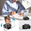HTUTWOO AirPods Pro 2nd Lock Clip Leather Case with Carabiner and Stand Rugged, Protection Cover for AirPods Pro 2 - 2 of 4