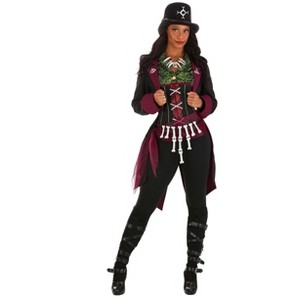 HalloweenCostumes.com Women's Voodoo Queen Costume | Made by Us Women's Costumes - 1 of 4