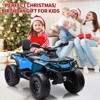 24V Kids Ride On Car, 2 Seater Licensed Can-Am Electric ATV Car for Kids, 4 Wheeler 4WD Ride On Electric Toy Car, Led, 3 Speeds - 4 of 4