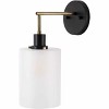 Mark & Day Ernstbrunn 15"H x 6"W x 10"D Modern Black Wall Lights - 3 of 4