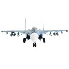 Sukhoi Su-27K Sea Flanker Fighter Aircraft "Aircraft Carrier Admiral Kuznetsov"  Russian Navy 1/72 Diecast Model by Hobby Master - 4 of 4